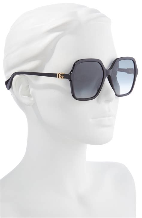 gucci 0564s sunglasses|gucci 56mm square sunglasses.